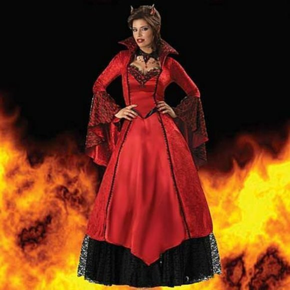 In Character Dresses & Skirts - In Character Adult Women's Deluxe Devil's Temptress Costume -X-Large